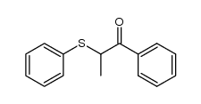 1-phenyl-2-(phenylthio)-1-propanone Structure