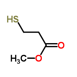 Methyl 3-mercaptopropionate structure