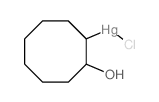 chloro-(2-hydroxycyclooctyl)mercury结构式