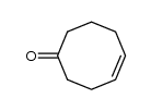 4-cyclooctene-1-one Structure