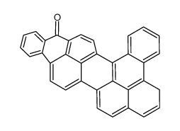 3H-benzo[rst]phenanthro[1,10,9-cde]pentaphen-10-one Structure