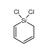 1,1-dichloro-1-silacyclohexa-2,4-diene Structure