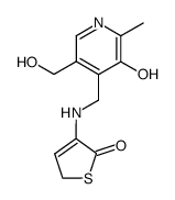 3-pyridoxylamino-5H-thiophen-2-one Structure