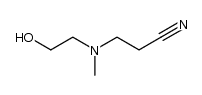 monomethylethanolaminopropionitrile结构式