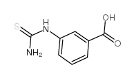 1-(3-羧苯基)-2-硫脲结构式