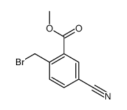 methyl 2-(bromomethyl)-5-cyanobenzoate picture