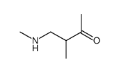 4-Methylamino-3-methylbutanon-2结构式