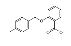 2-[(4-methylphenyl)methoxy]-benzoic acid, methyl ester Structure