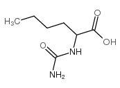 N-CARBAMYL-DL-NORLEUCINE CRYSTALLINE结构式