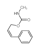 cinnamyl N-methylcarbamate结构式