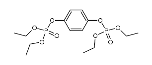 Tetraethyl 1,4-phenylenebisphosphate结构式