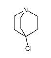 4-chloro-1-azabicyclo[2.2.2]octane Structure