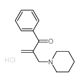 2-Propen-1-one,1-phenyl-2-(1-piperidinylmethyl)-, hydrochloride (1:1) picture