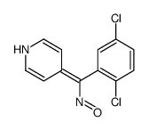 4-[(2,5-dichlorophenyl)-nitrosomethylidene]-1H-pyridine Structure