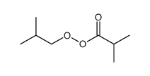 2-methylpropyl 2-methylpropaneperoxoate Structure