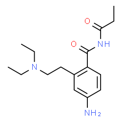 N-propionylprocainamide Structure