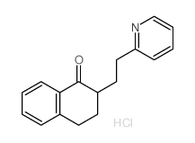 2-(2-pyridin-2-ylethyl)tetralin-1-one structure