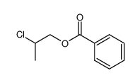 2-Chlor-1-benzoyloxy-propan Structure