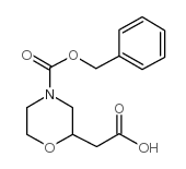 2-(4-N-Cbz-吗啉-2-基)乙酸图片