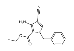 Ethyl 3-Amino-1-Benzyl-4-Cyano-1H-Pyrrole-2-Carboxylate图片