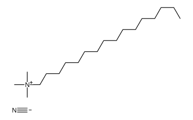 hexadecyl(trimethyl)azanium,cyanide Structure