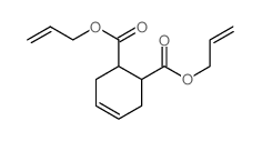 4-Cyclohexene-1,2-dicarboxylicacid, 1,2-di-2-propen-1-yl ester结构式