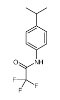 2,2,2-Trifluoro-N-(4-isopropylphenyl)acetamide structure