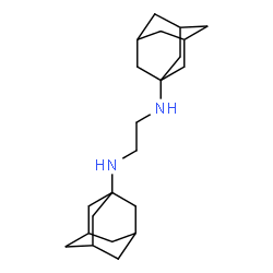 N,N'-bis(1-adamantyl)ethylenediamine结构式