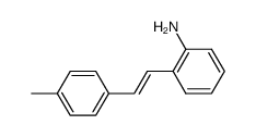 Benzenamine, 2-[(1E)-2-(4-methylphenyl)ethenyl]- (9CI)结构式