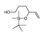 4-[tert-butyl(dimethyl)silyl]oxyhex-5-en-1-ol结构式