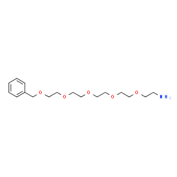 Benzyl-PEG5-amine Structure