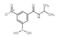 (3-(Isopropylcarbamoyl)-5-nitrophenyl)boronic acid picture