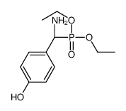 4-[(R)-amino(diethoxyphosphoryl)methyl]phenol结构式