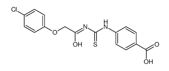 4-[[[[(4-CHLOROPHENOXY)ACETYL]AMINO]THIOXOMETHYL]AMINO]-BENZOIC ACID picture