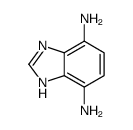 Benzimidazole, 4,7-diamino- (7CI) structure