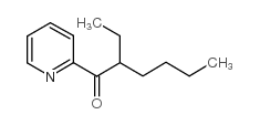 1-ETHYLPENTYL 2-PYRIDYL KETONE结构式