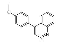 4-(4-methoxyphenyl)cinnoline结构式