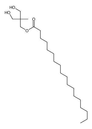 3-hydroxy-2-(hydroxymethyl)-2-methylpropyl stearate structure