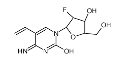 4-amino-5-ethenyl-1-[(2R,3S,4R,5R)-3-fluoro-4-hydroxy-5-(hydroxymethyl)oxolan-2-yl]pyrimidin-2-one Structure