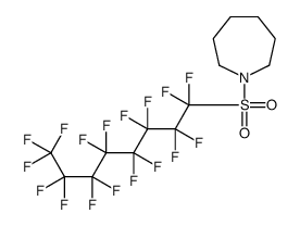 1-(1,1,2,2,3,3,4,4,5,5,6,6,7,7,8,8,8-heptadecafluorooctylsulfonyl)azepane Structure