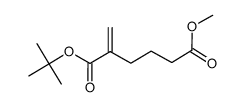 1-tert-butyl 6-methyl 2-methylenehexanedioate Structure