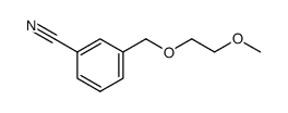 3-(2-Methoxy-ethoxymethyl)-benzonitrile结构式