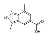 3,7-Dimethyl-1H-indazole-5-carboxylic acid picture