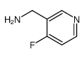 (4-fluoropyridin-3-yl)methanamine Structure