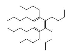 1,2,3,4,5,6-hexabutylbenzene Structure