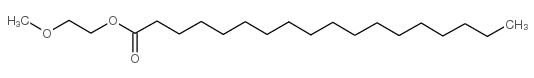 2-methoxyethyl stearate Structure