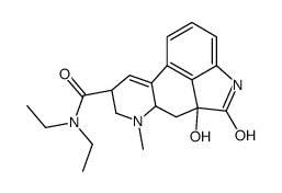 (6aR,9R)-N,N-diethyl-5a-hydroxy-7-methyl-5-oxo-6,6a,8,9-tetrahydro-4H-indolo[4,3-fg]quinoline-9-carboxamide Structure