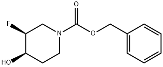 (3S,4R)-3-氟-4-羟基哌啶-1-羧酸苄酯图片