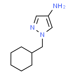 1-(Cyclohexylmethyl)-1H-pyrazol-4-amine Structure