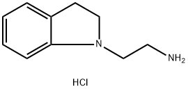 [2-(2,3-dihydro-1H-indol-1-yl)ethyl]amine dihydrochloride Structure
